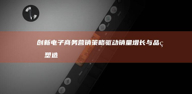 创新电子商务营销策略：驱动销量增长与品牌塑造的实战指南